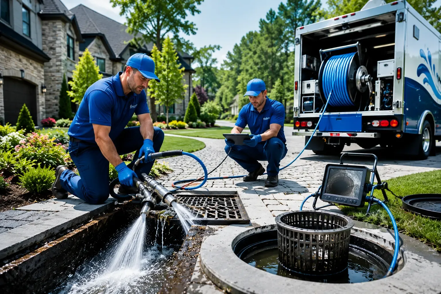 Local outdoor drain cleaning professionals in Atco, NJ